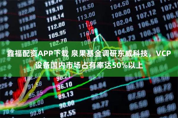 鑫福配资APP下载 泉果基金调研东威科技，VCP设备国内市场占有率达50%以上