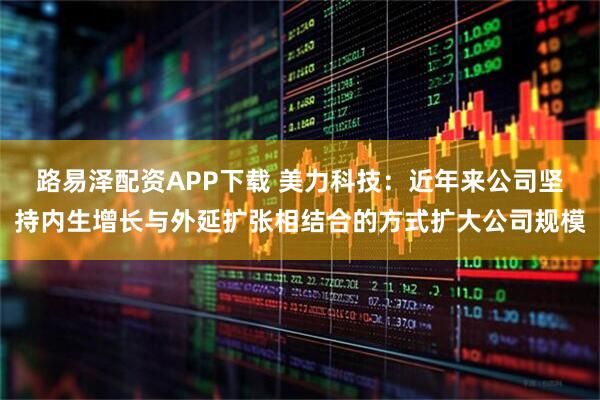 路易泽配资APP下载 美力科技：近年来公司坚持内生增长与外延扩张相结合的方式扩大公司规模